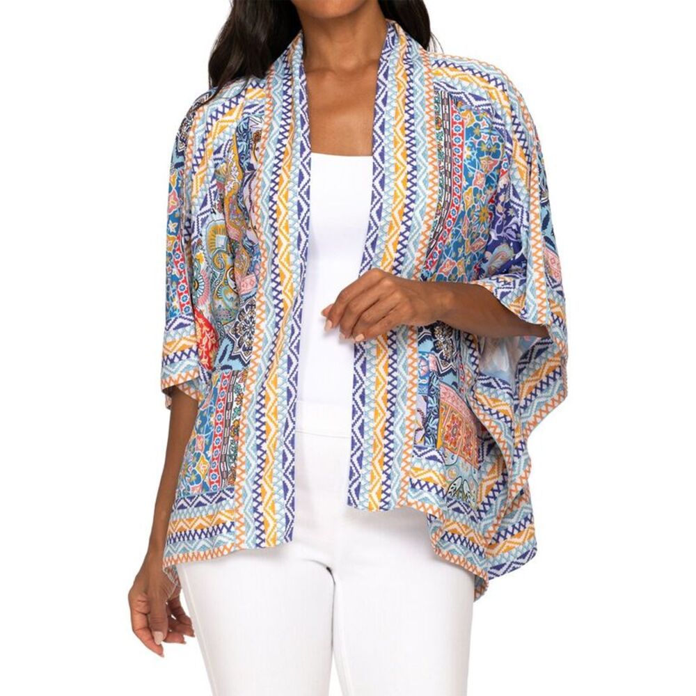 Tolani Womens Raelyn Kimono, Blue